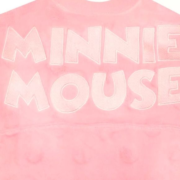 Minnie Mouse Disney Fleece Spirit Jersey Kids Piglet Pink NWT Size 4 & 5/6 Top - Picture 4 of 4